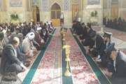    مراسم خطبه خوانی در دهه کرامت در سوم خرداد1402مصادف با سالگرد آزاد سازی خرمشهر 